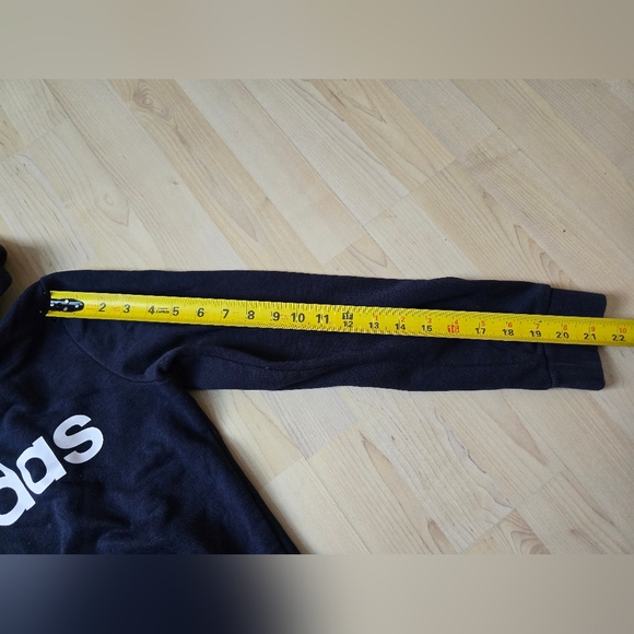Adidas Navy Blue Hoodie Size Small - Picture 7 of 10